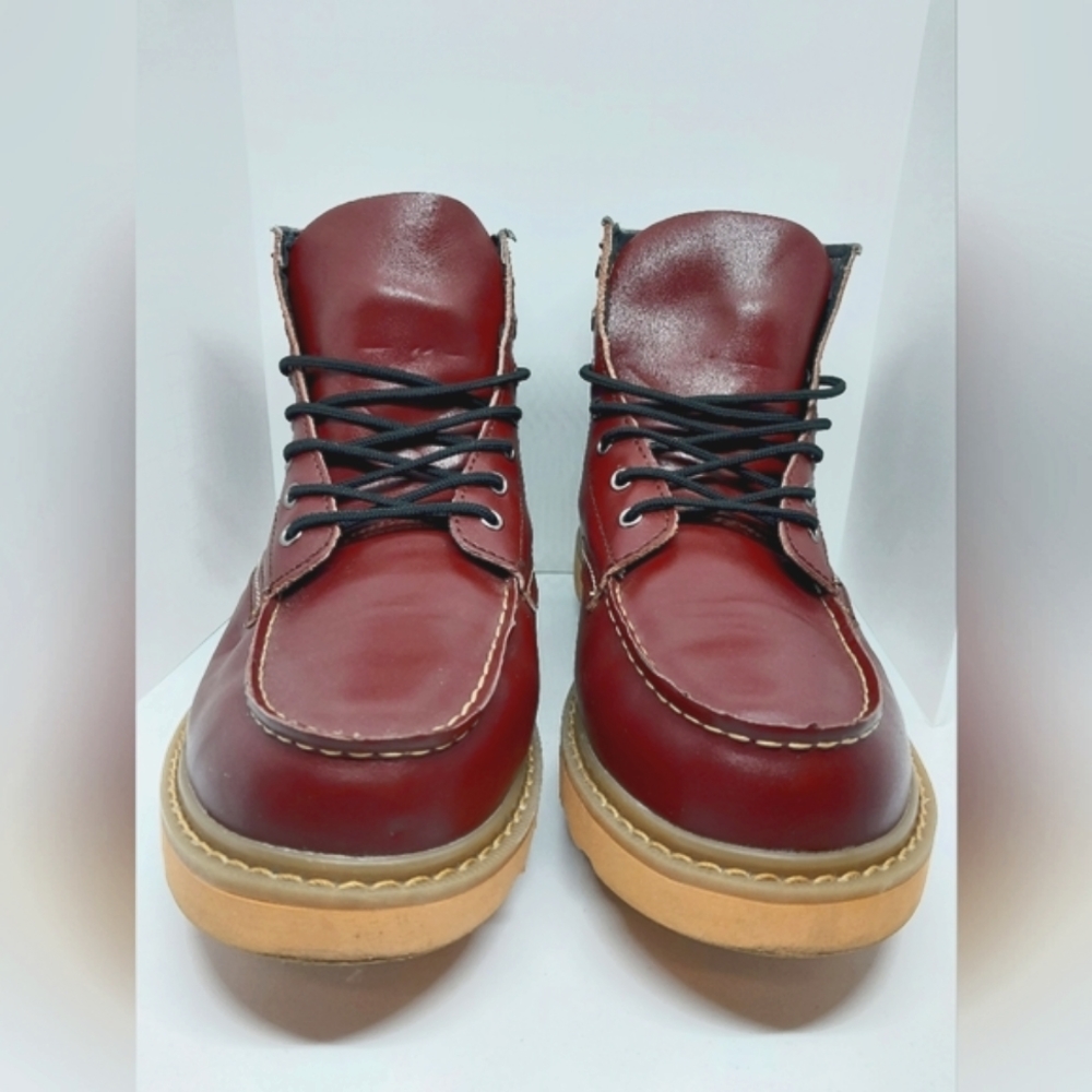 3 PAIRS of BOOTS - Black/Tan/Brown